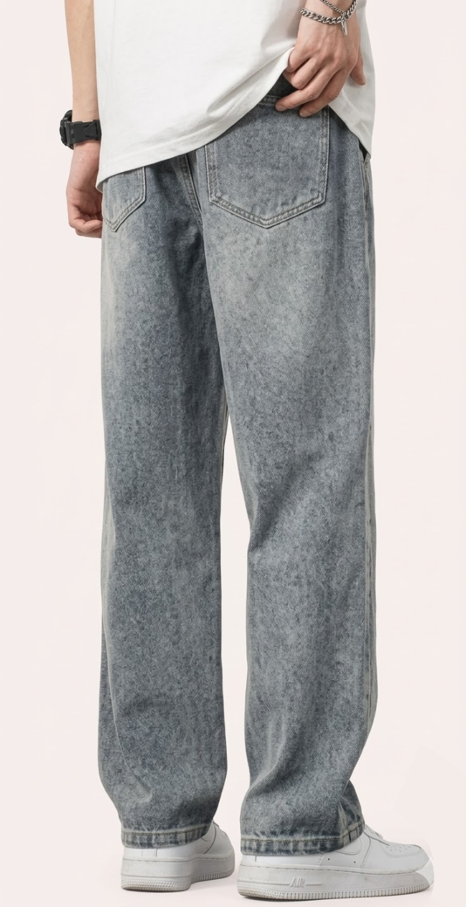 Korvex Straight-Leg Relaxed Fit Jeans