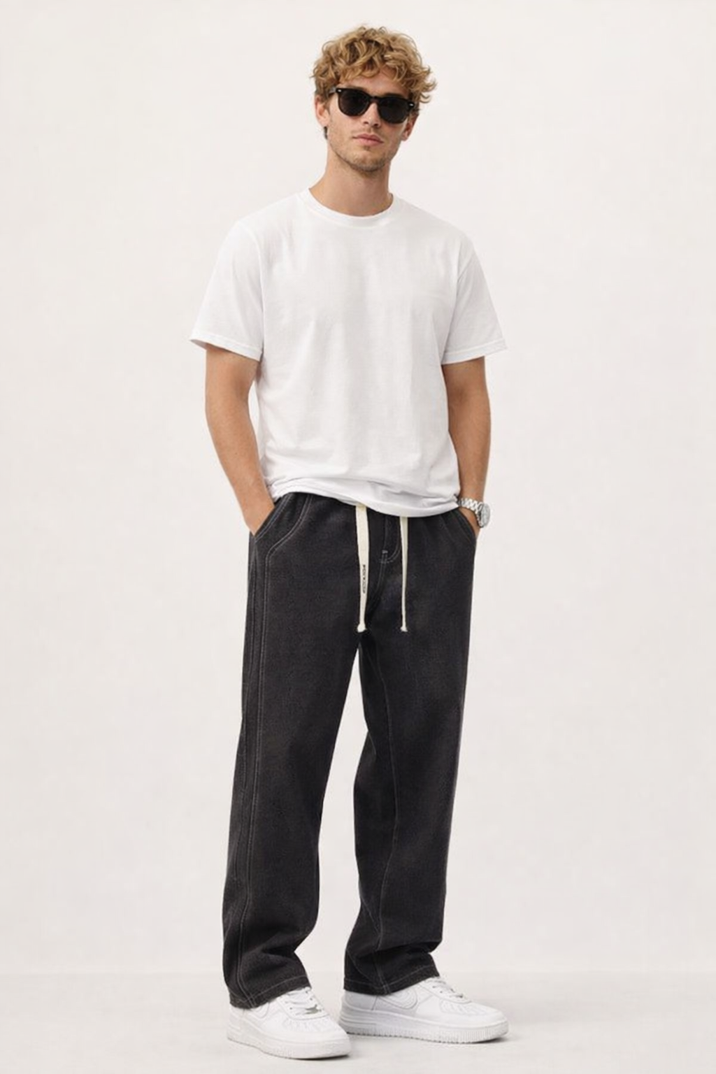 Korvex Straight-Leg Relaxed Fit Jeans