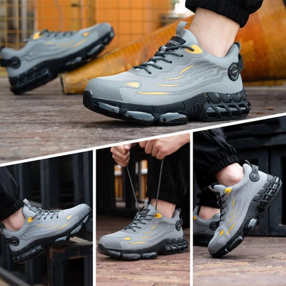 Knob Anti-Smash Anti-Slip Safety Sneakers